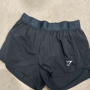Gymshark black workout shorts